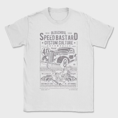 Speed Bastard, Tricou Barbati (Unisex)