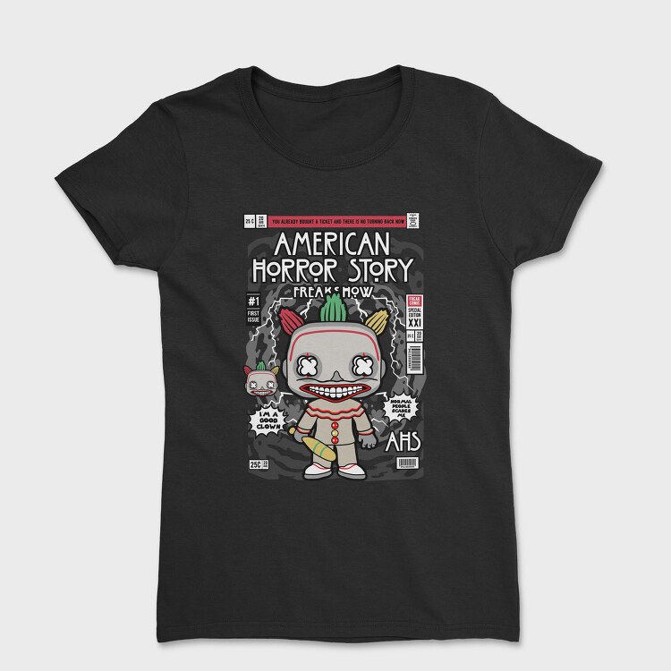 Freakshow Clown Horror, Tricou Femei