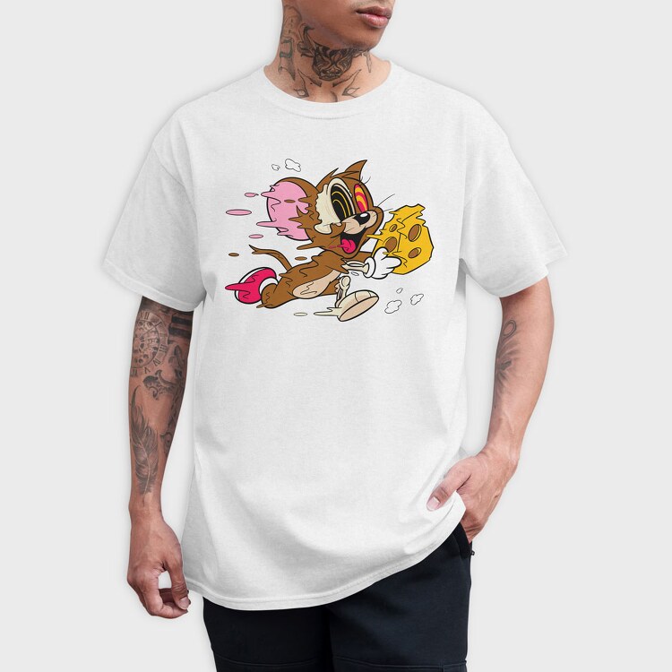 Crazy Jerry, Tricou Barbati (Unisex)