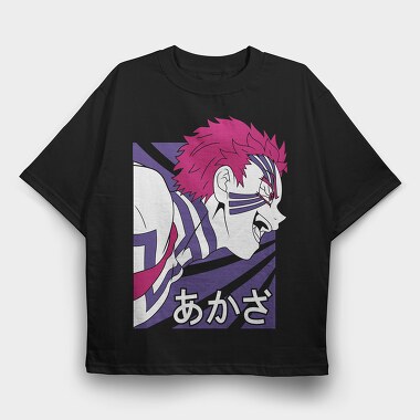 Purple Fox Howl, Tricou Oversize Barbati (Unisex)