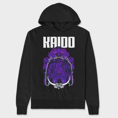 Purple Samurai, Hanorac Oversize Barbati (Unisex)