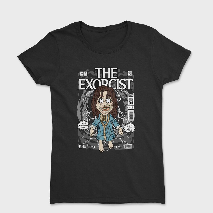 Exorcist Comic Horror, Tricou Femei