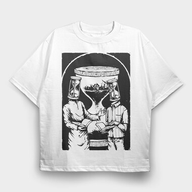 Time, Tricou Oversize Barbati (Unisex)