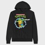 Teenage Mutant Ninja Turtles 6, Hanorac Oversize Barbati (Unisex)
