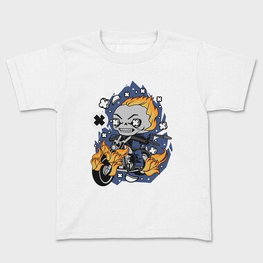 Flame Rider Skull, Tricou Copii