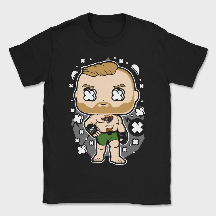 Fighting Champion Pop Art, Tricou Barbati (Unisex)