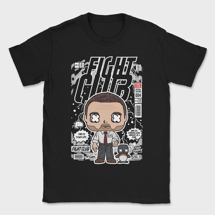 Fight Club Pop Vinyl, Tricou Barbati (Unisex)