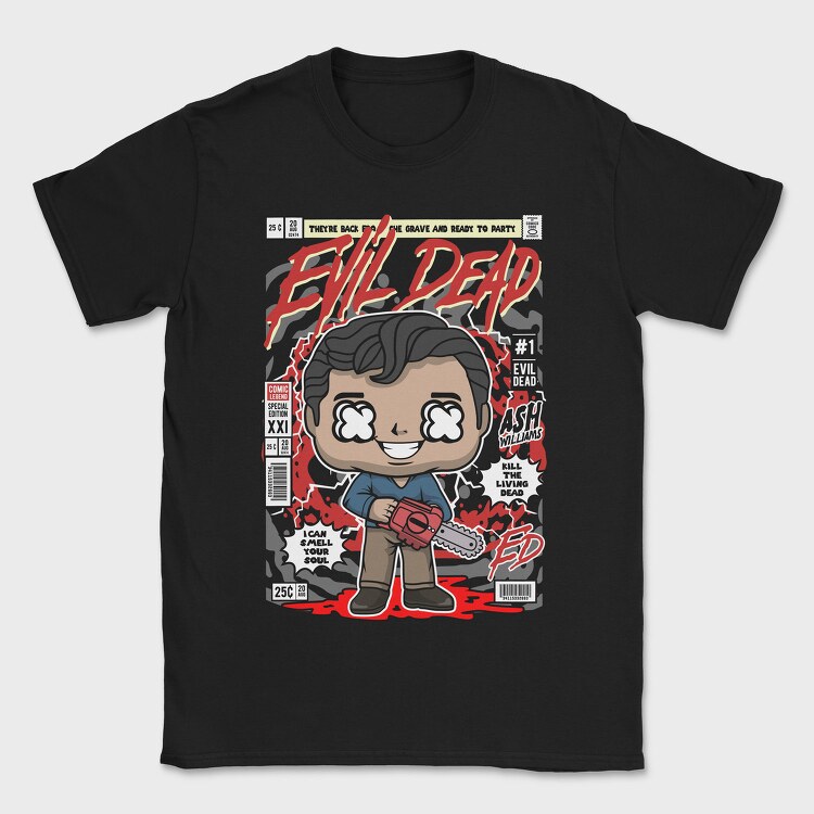 Evil Dead Ash, Tricou Barbati (Unisex)