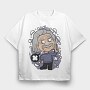 Einsteins Epiphany, Tricou Oversize Barbati (Unisex)