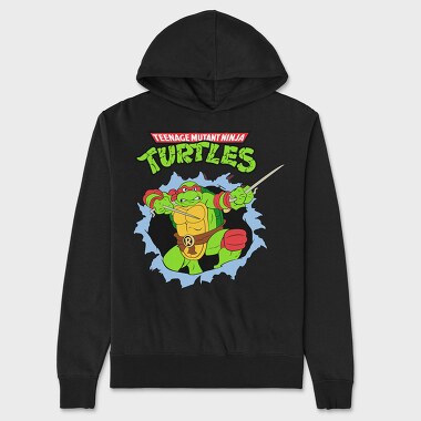 Teenage Mutant Ninja Turtles 7, Hanorac Oversize Barbati (Unisex)