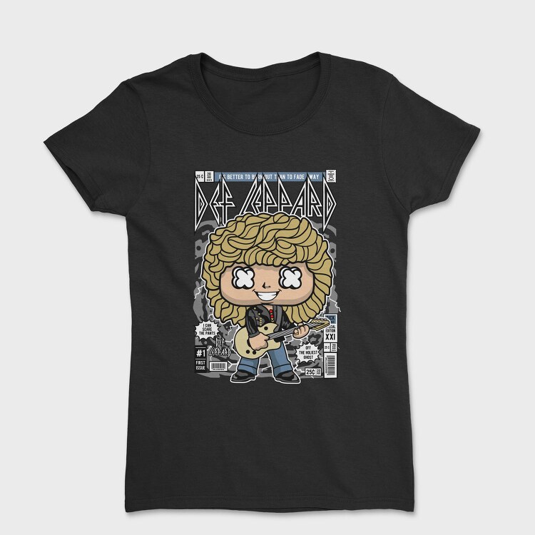 Def Leppard Rockstar, Tricou Femei