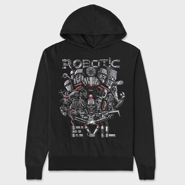 Robotic Revolution, Hanorac Oversize Barbati (Unisex)