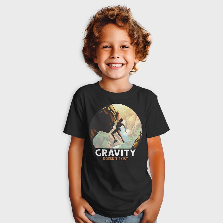 Rock Climbing Gravity, Tricou Copii