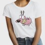 Cartoon Retro Courage the Cowardly Dog 1, Tricou Femei