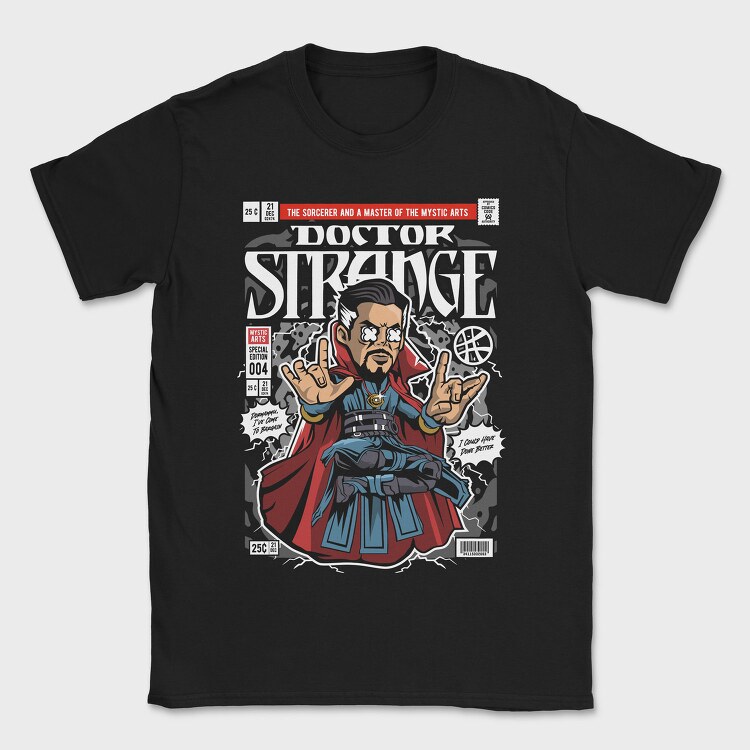 Doctor Strange Rockstar, Tricou Barbati (Unisex)