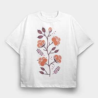 Nature Botanical 12, Tricou Oversize Barbati (Unisex)