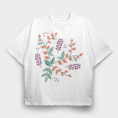 Nature Botanical 13, Tricou Oversize Barbati (Unisex)