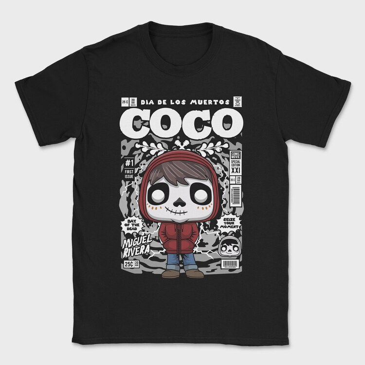 Dia De Los Muertos, Tricou Barbati (Unisex)