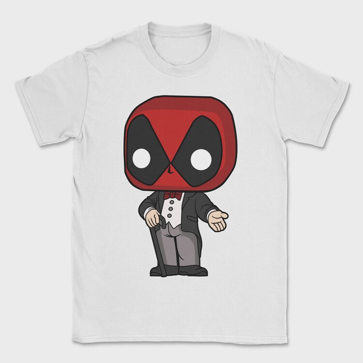 Deadpool Chic, Tricou Barbati (Unisex)
