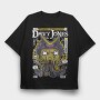 Davy Jones Pirate Treasure, Tricou Oversize Barbati (Unisex)