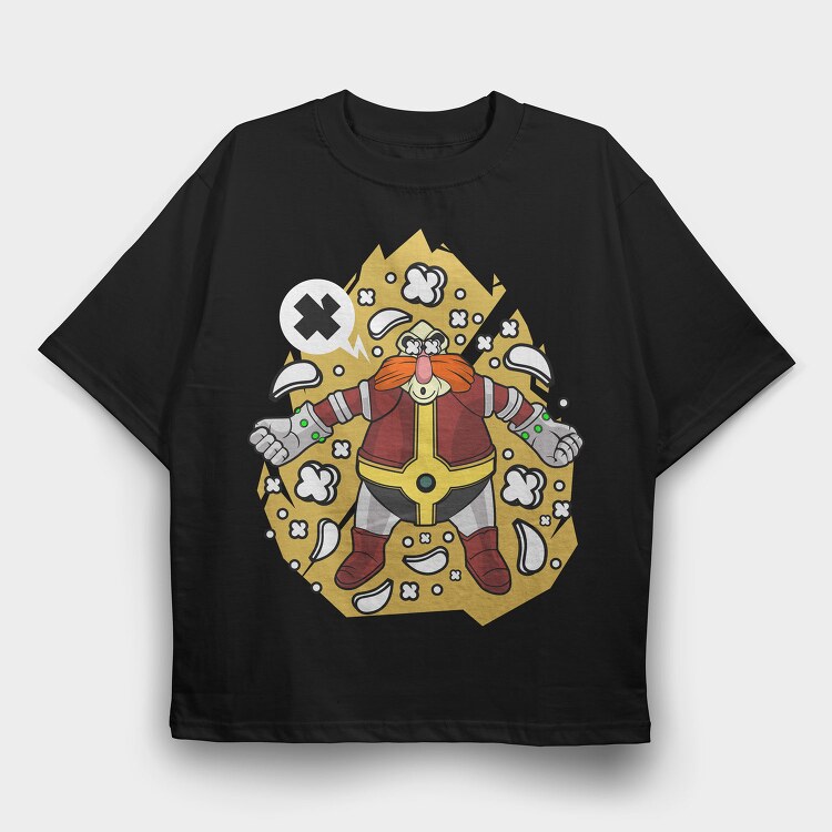Dastardly Dastard, Tricou Oversize Barbati (Unisex)