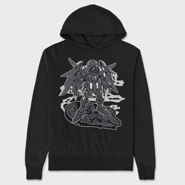 Darth Vader Mech, Hanorac Oversize Barbati (Unisex)