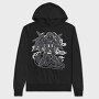 Darth Vader Mech, Hanorac Oversize Barbati (Unisex)