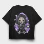 Dark Knight Chibi, Tricou Oversize Barbati (Unisex)