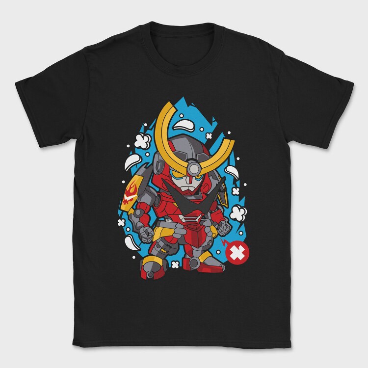 Cyberpunk Warrior, Tricou Barbati (Unisex)