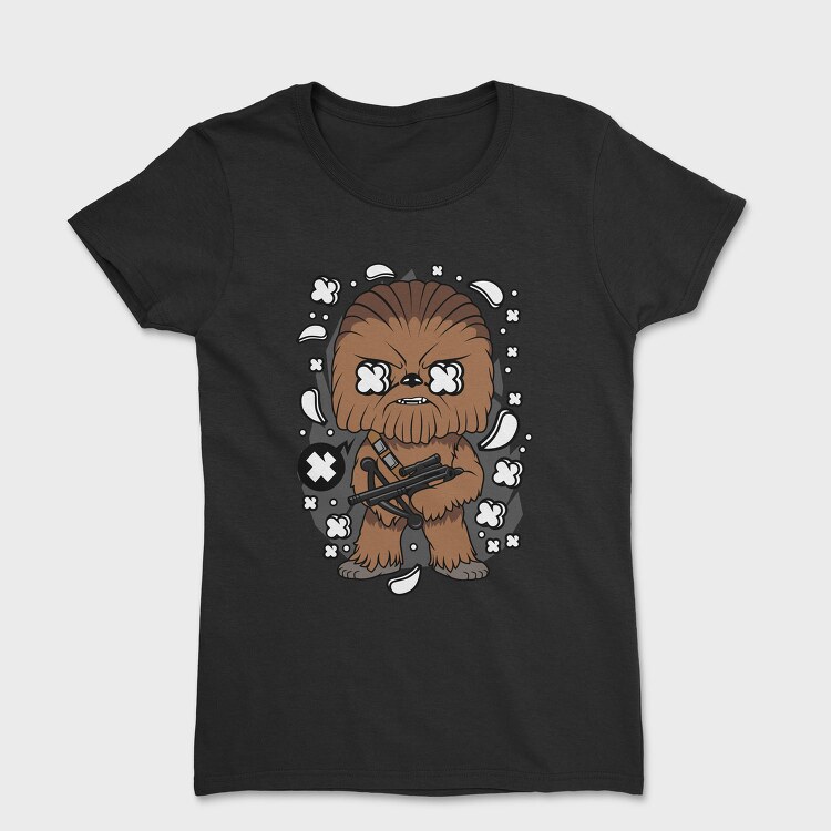 Chewbacca Comic Burst, Tricou Femei