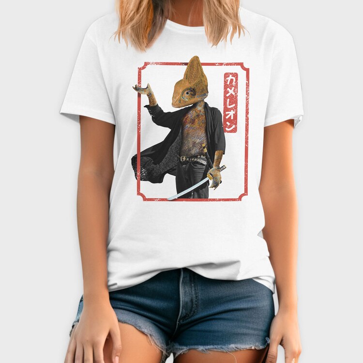 Ninja Chameleon, Tricou Barbati (Unisex)