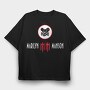 Skull Mickey Mouse, Tricou Oversize Barbati (Unisex)