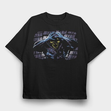 Skull Yah Yah Yah, Tricou Oversize Barbati (Unisex)
