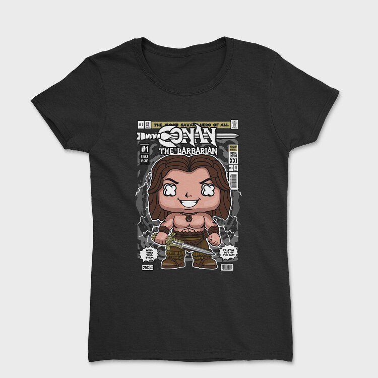 Conan The Barbarian, Tricou Femei