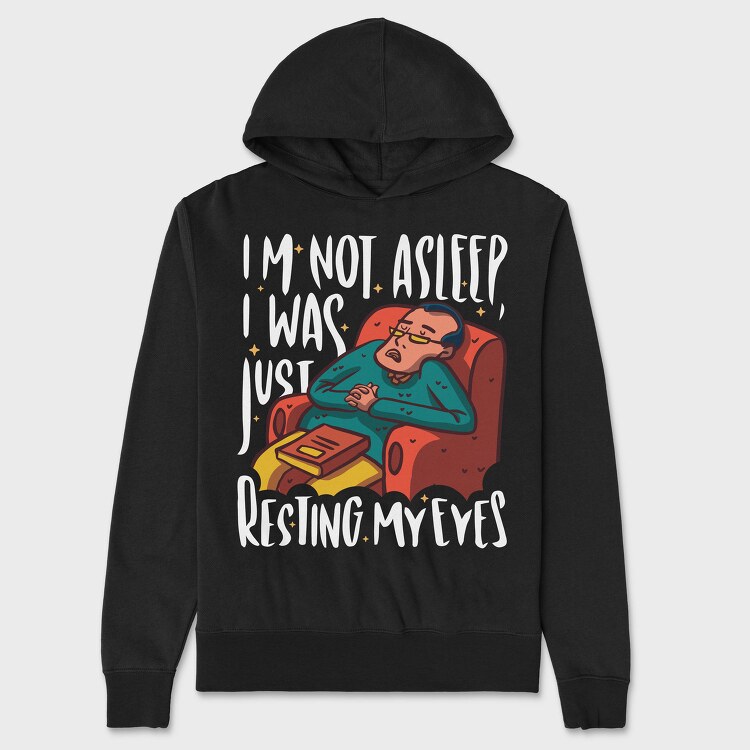 Snoozing Professor, Hanorac Oversize Barbati (Unisex)