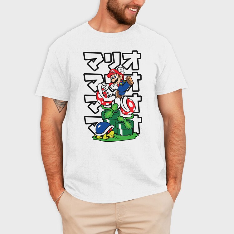 Plants Mario, Tricou Barbati (Unisex)