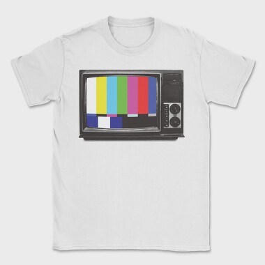 Retro Tv, Tricou Barbati (Unisex)