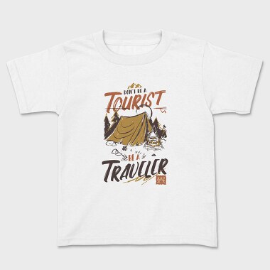 Tourist Traveler, Tricou Copii