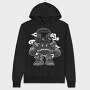 Cyberpunk Warrior 1, Hanorac Oversize Barbati (Unisex)