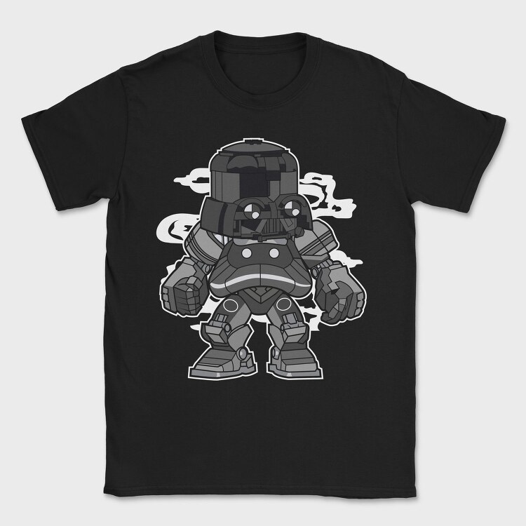 Cyberpunk Warrior 1, Tricou Barbati (Unisex)