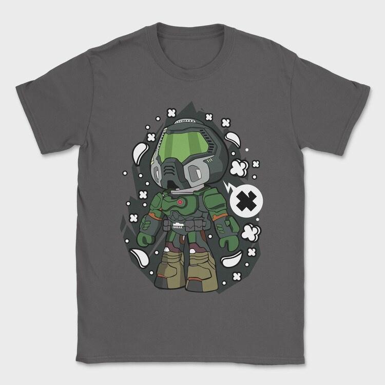 Cyberpunk Soldier, Tricou Barbati (Unisex)