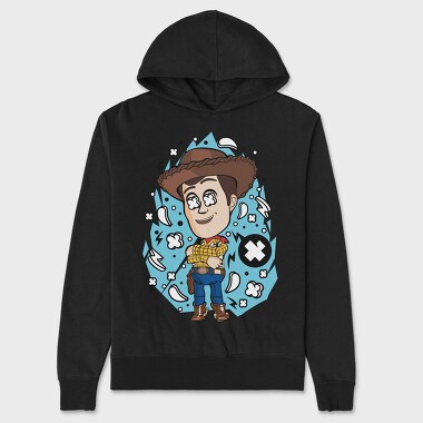 Cowboy X Explosion, Hanorac Oversize Barbati (Unisex)