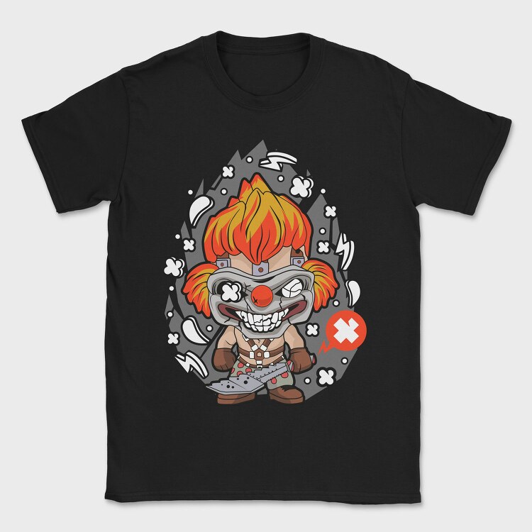 Clown Chaos, Tricou Barbati (Unisex)