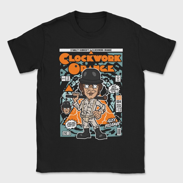 Clockwork Orange Revolution, Tricou Barbati (Unisex)