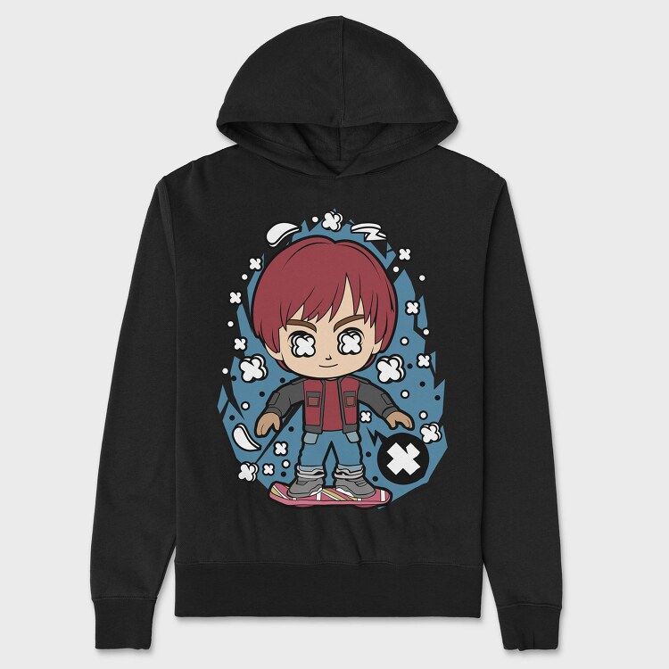 Chillwave Kid, Hanorac Oversize Barbati (Unisex)
