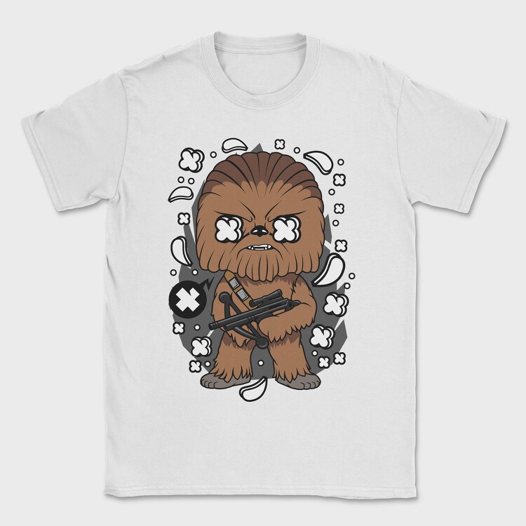Chewbacca Comic Burst, Tricou Barbati (Unisex)