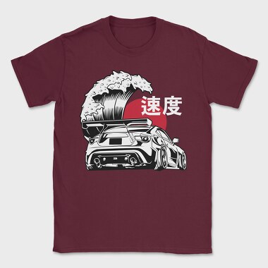 Wave Car, Tricou Barbati (Unisex)
