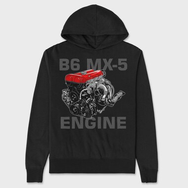 B6 MX5, Hanorac Oversize Barbati (Unisex)