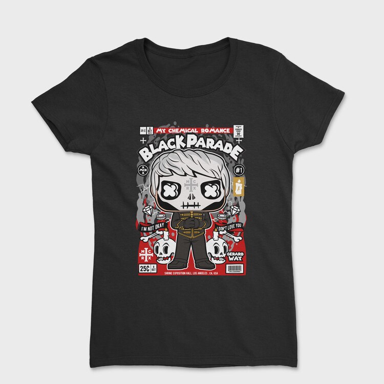 Black Parade Pop Art, Tricou Femei