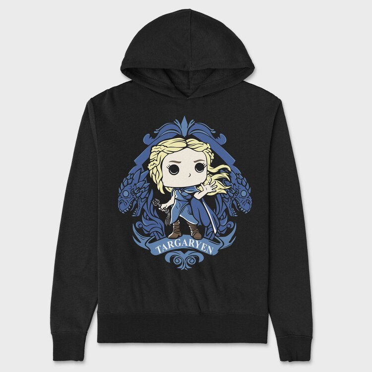 Targaryen Dragon Dance, Hanorac Oversize Barbati (Unisex)